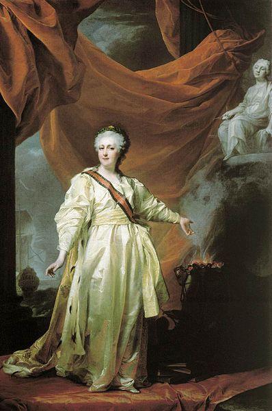 Dimitri Levitzky Portrait of Catherine II